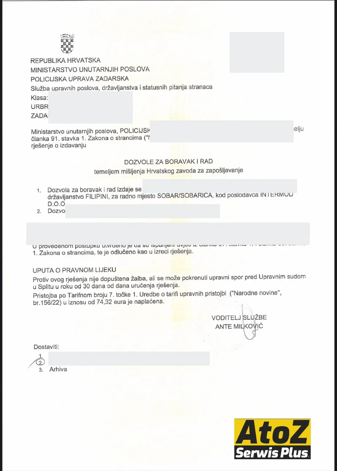 Complete list of Croatia Work Permit Success Stories