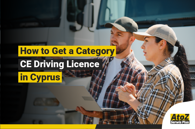Category CE truck driving licence training in Cyprus