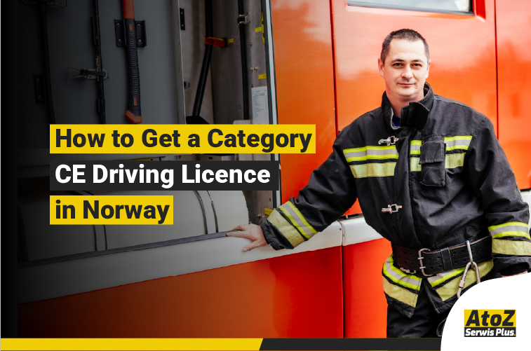 Category CE truck driving licence training in Norway