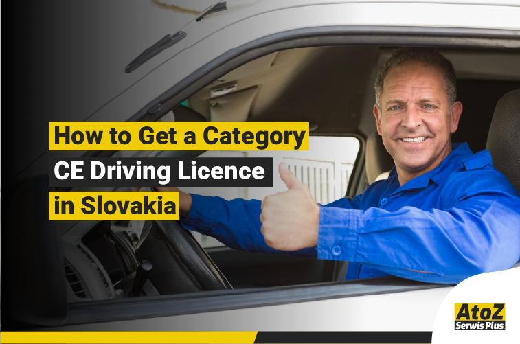 Category CE truck driving licence training in Slovakia