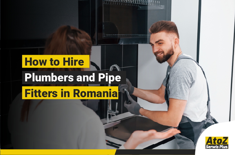 Qualified plumber and pipe fitter working in Romania
