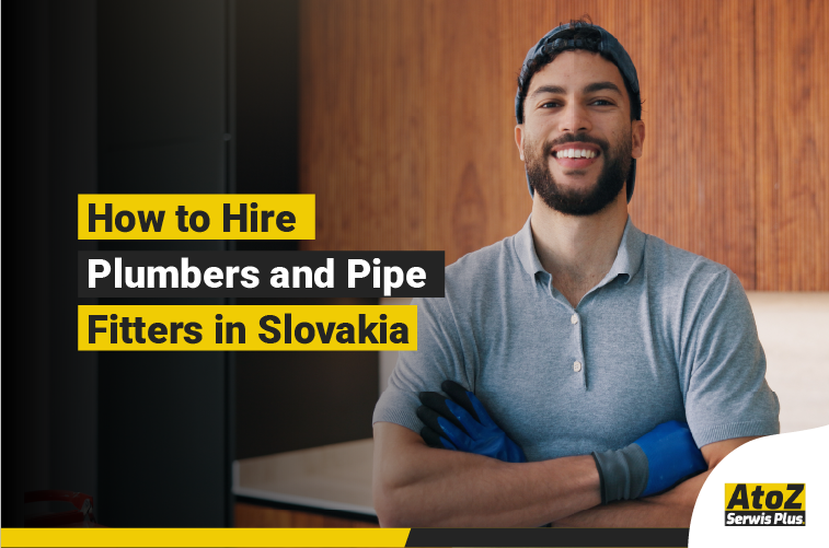 Qualified plumber and pipe fitter working in Slovakia