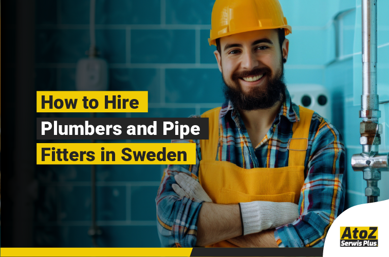 Qualified plumber and pipe fitter working in Sweden