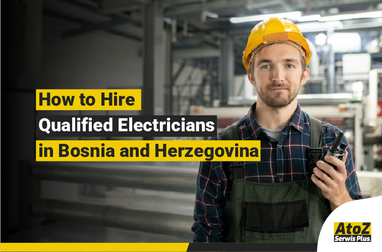 Qualified industrial electrician working in Bosnia and Herzegovina