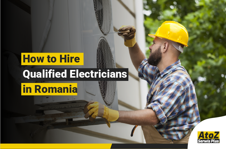 Qualified industrial electrician working in Romania