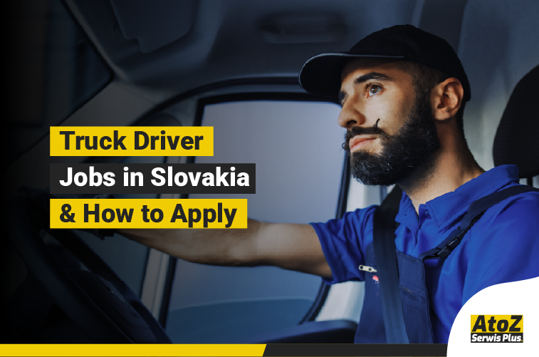 Truck driver jobs and professional driving in Slovakia