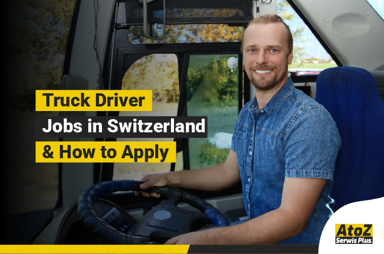 Truck driver jobs and professional driving in Switzerland