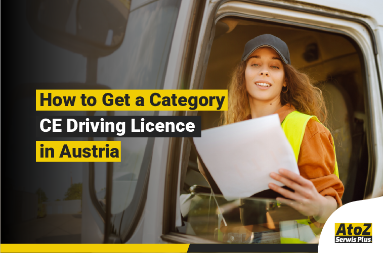 Category CE truck driving licence training in Austria