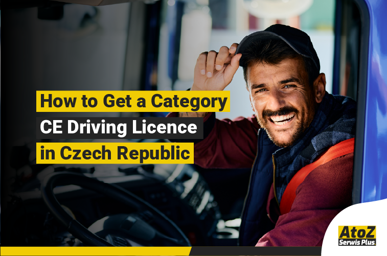 Category CE truck driving licence training in Czech Republic