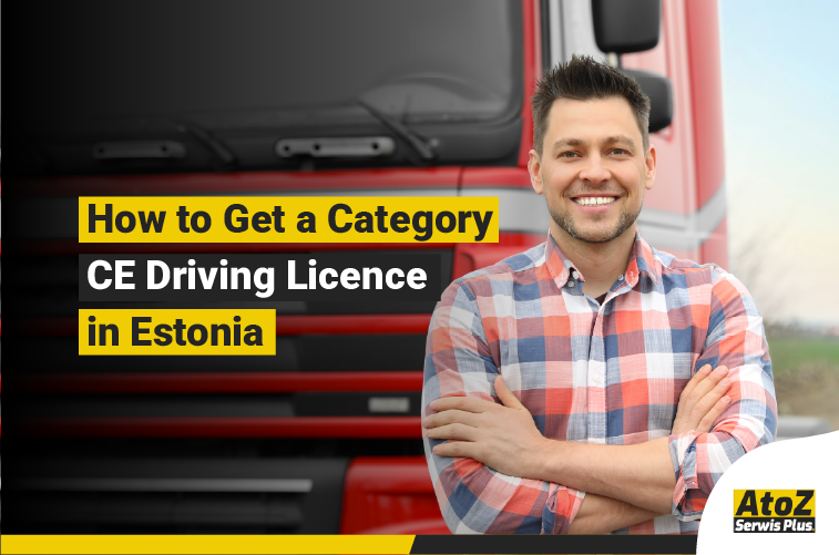Category CE truck driving licence training in Estonia