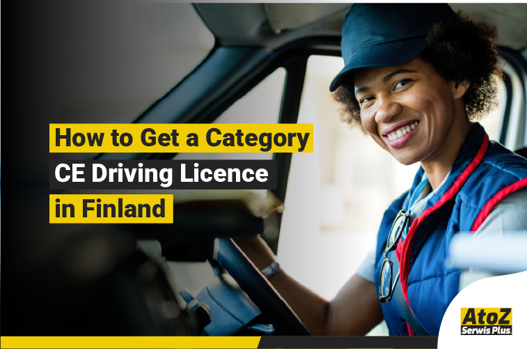 Category CE truck driving licence training in Finland