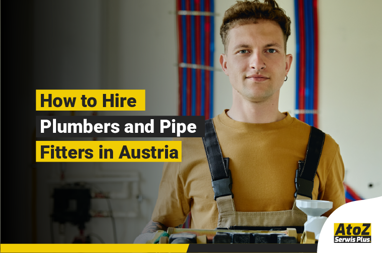 Qualified plumber and pipe fitter working in Austria