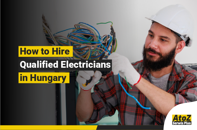 Qualified industrial electrician working in Hungary