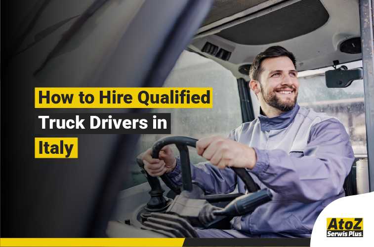 Qualified truck driver recruitment in Italy