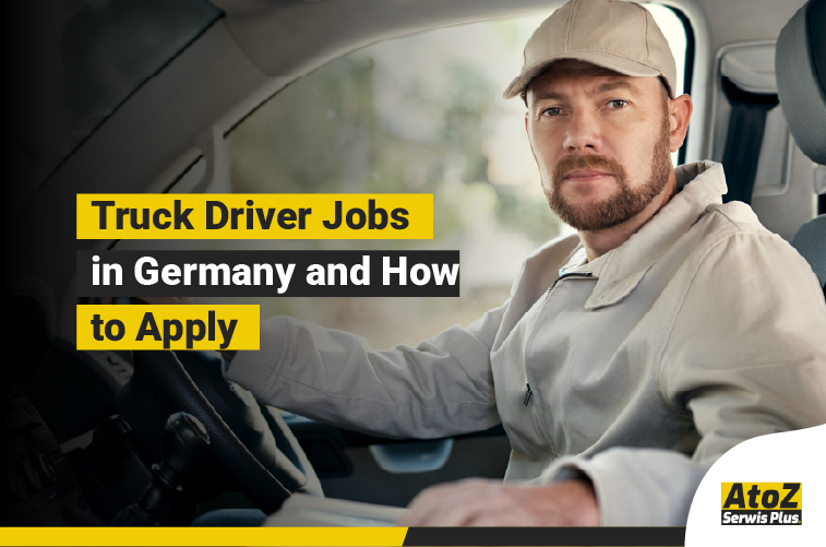 Truck driver jobs and professional driving in Germany