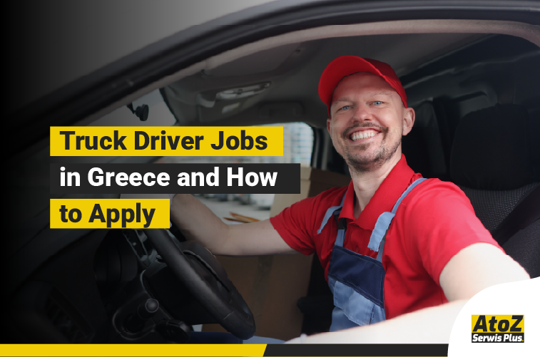 Truck driver jobs and professional driving in Greece