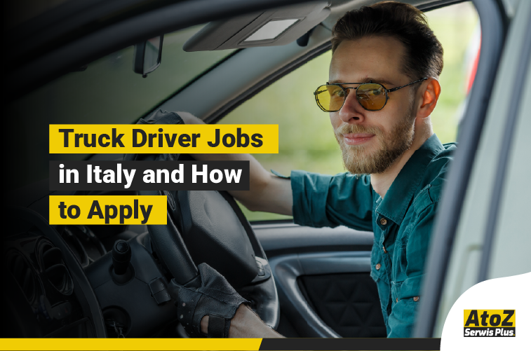 Truck driver jobs and professional driving in Italy